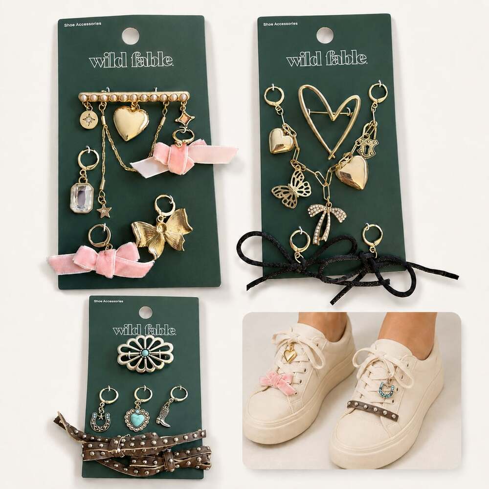 Wild Fable Shoe Accessories Charm Set